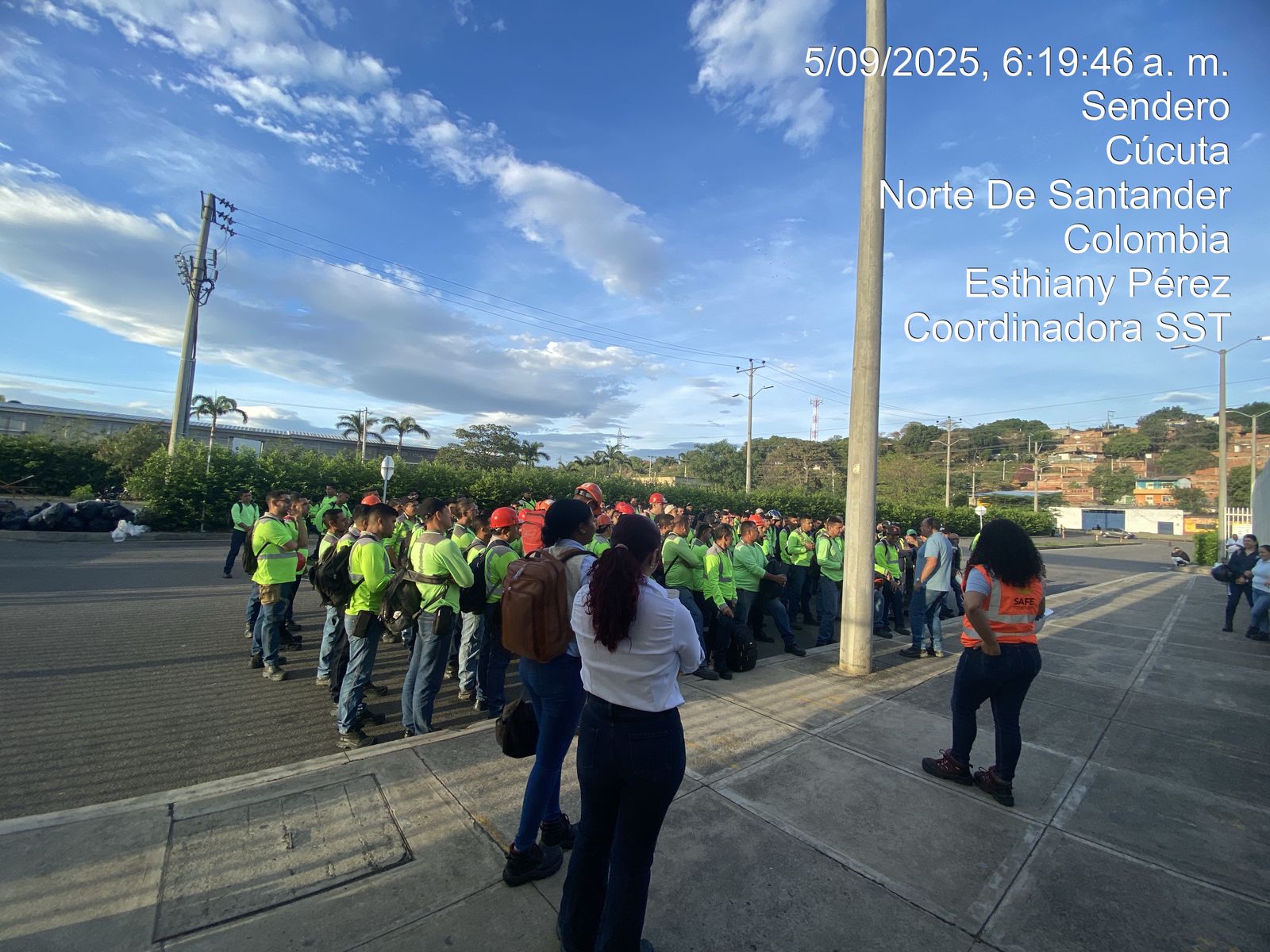 Evidencia de capacitación